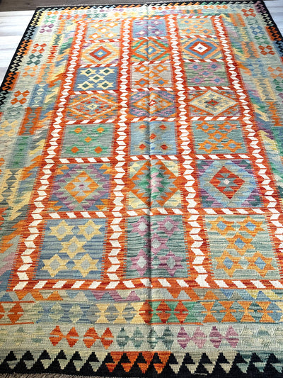 Kilim Chobi handmade Afghan rug. rugs online rugs Sydney Australia, www.rugsonlinerugs.com.au