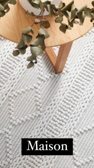 Original Maison Collection, Handwoven Wool, Buy Rugs Online & Save, Fast & Free Shipping Australia-Wide www.rugsonlinerugs.com.au