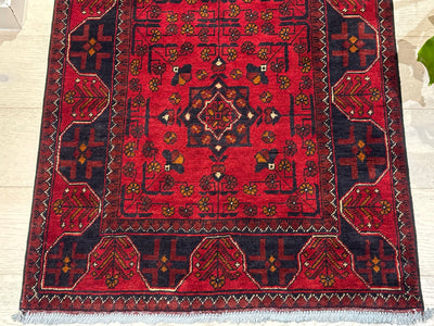 Khal Mohommadi Afghan Fine Tribal Wool Runner Rug (550-2017) 484x82cm