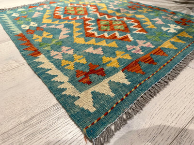 Kilim Handmade Vegi Dye Wool Rug(550-2029) 88X68CM, Rugs Online Rugs Sydney Australia, www.rugsonlinerugs.com.au