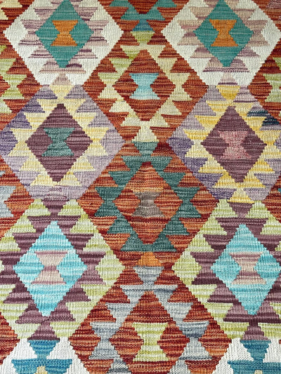 Kilim Chobi Handmade Multi Wool Rug (STK550-2075) 156X100CM