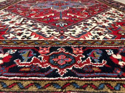 Heriz Fine Tribal Bold Geometric Wool Rug (STK310-4) 194X150CM