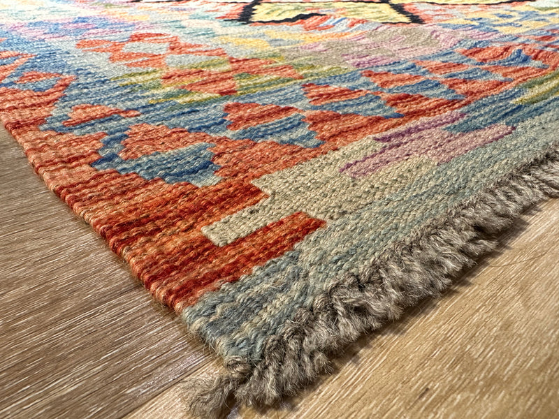 Kilim Chobi Handmade Multi Wool Rug (STK550-2117) 240X163CM
