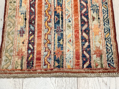 Chobi Handmade Vegi Dye Wool Rug (550-1845) 58x42cm