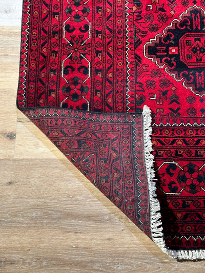 Kamyab Afghan Fine Tribal Wool Rug (550-2024) 280X196CM