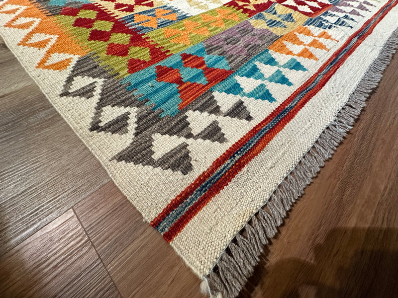 Kilim Chobi Handmade Multi Wool Rug (STK550-2115) 339X255CM