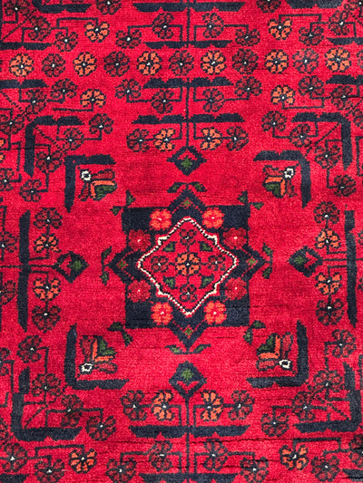 Kamyab Afghan Fine Tribal Wool Rug (550-2124) 156X104CM