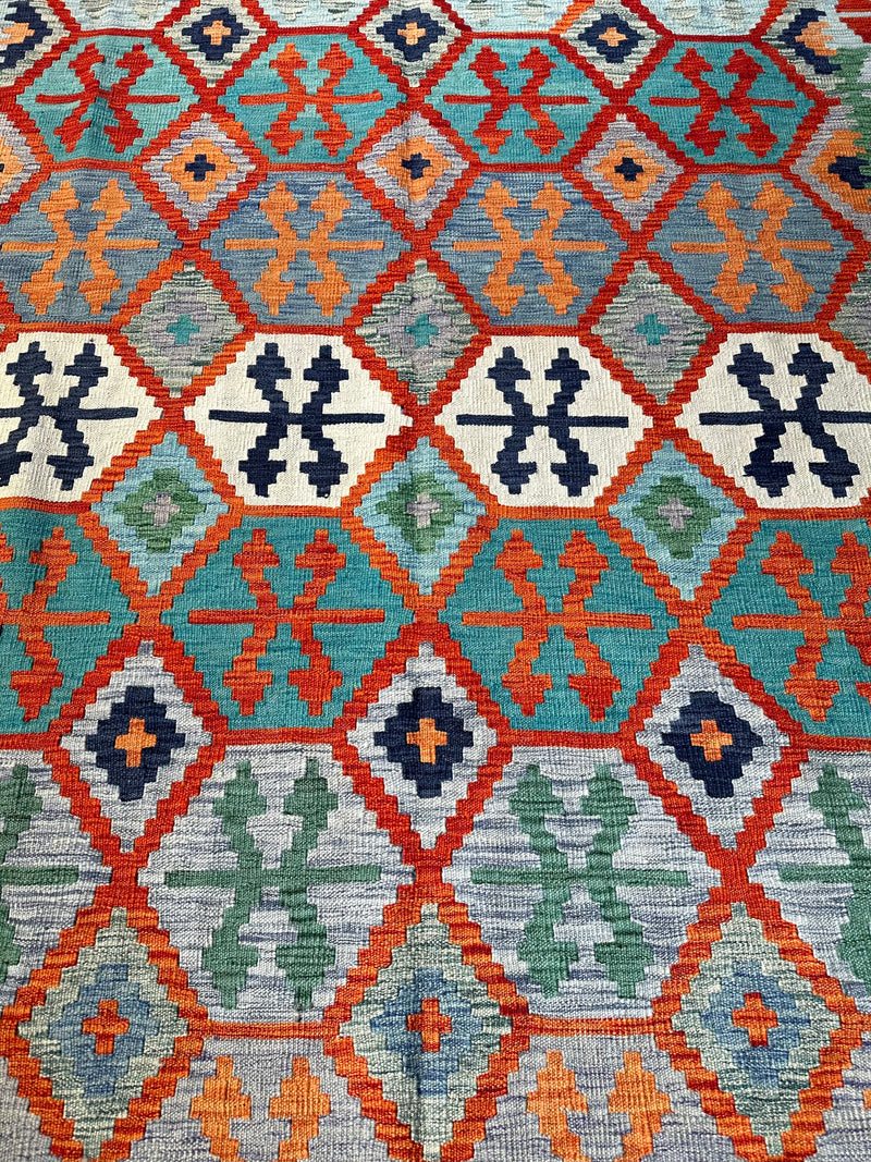 Kilim Chobi Handmade Multi Wool Rug (STK550-2050) 294X199CM