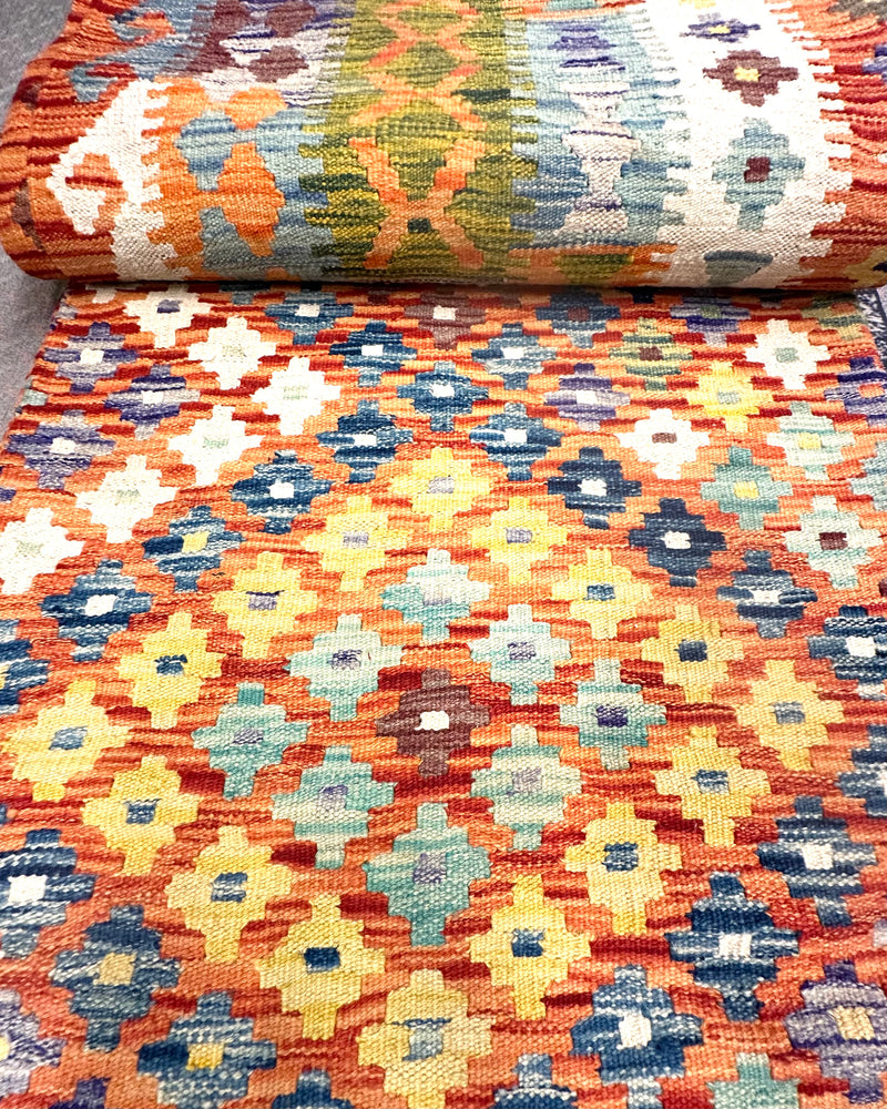 Kilim Chobi Handmade Multi Rug (STK550-1977) 390X300cm