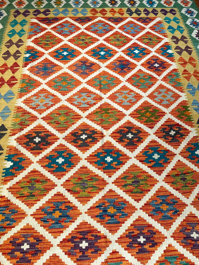 Kilim Chobi Handmade Multi Wool Rug (STK550-2055) 292X201CM