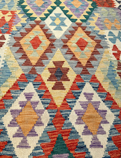 Kilim Chobi Handmade Multi Wool Rug (STK550-2078) 154X103CM