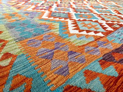 Kilim Chobi Handmade Multi Wool Rug (STK550-2114) 340X251CM