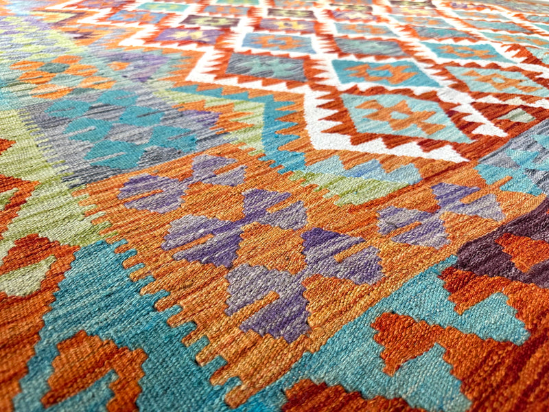 Kilim Chobi Handmade Multi Wool Rug (STK550-2114) 340X251CM
