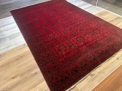 Khal Mohommadi Afghan Fine Tribal Rug (550-2063) 294X196CM