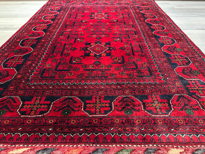 Kamyab Afghan Fine Tribal Wool Rug (550-2124) 156X104CM