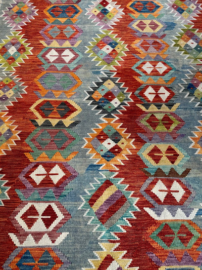 Kilim Chobi Handmade Multi Wool Rug (STK550-2056) 285X201CM