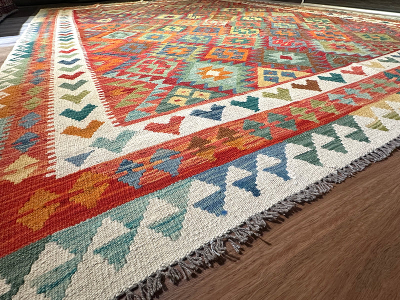 Kilim Chobi Handmade Multi Wool Rug (STK550-2116) 344X260CM