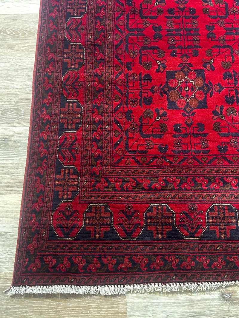 Khal Mohommadi Afghan Fine Tribal Rug (550-2063) 294X196CM