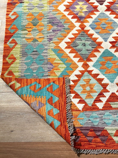 Kilim Chobi Handmade Multi Wool Rug (STK550-2114) 340X251CM