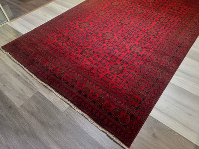 Khal Mohommadi Afghan Fine Tribal Rug (550-2063) 294X196CM