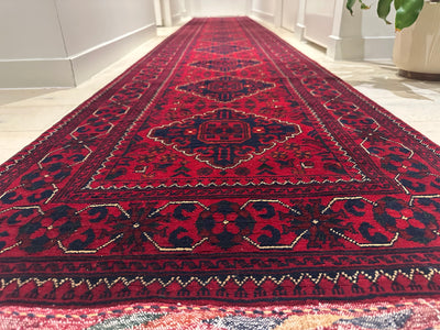 Kamyab Afghan Fine Handmade Tribal Wool Runner Rug (550-2090) 505X81cm