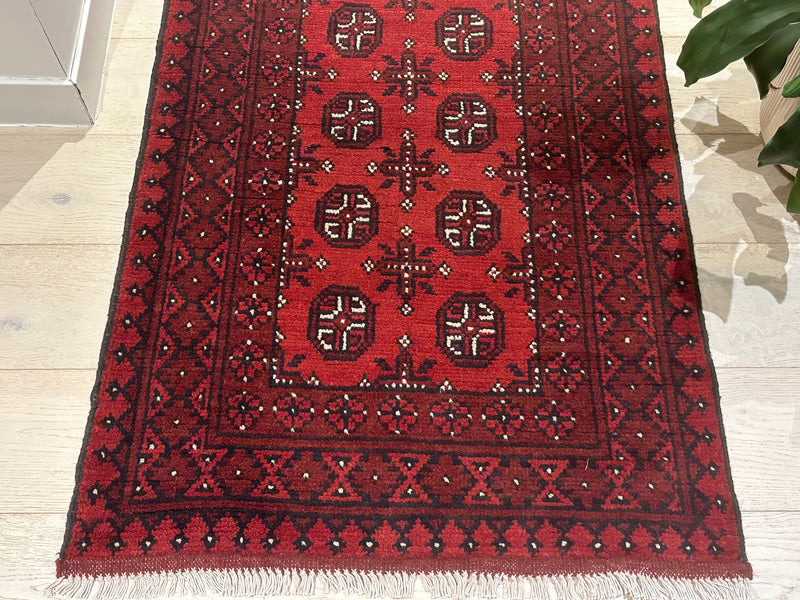 Bokhara Afghan Akhche Tribal Rug (STK550-1987) 486x82cm