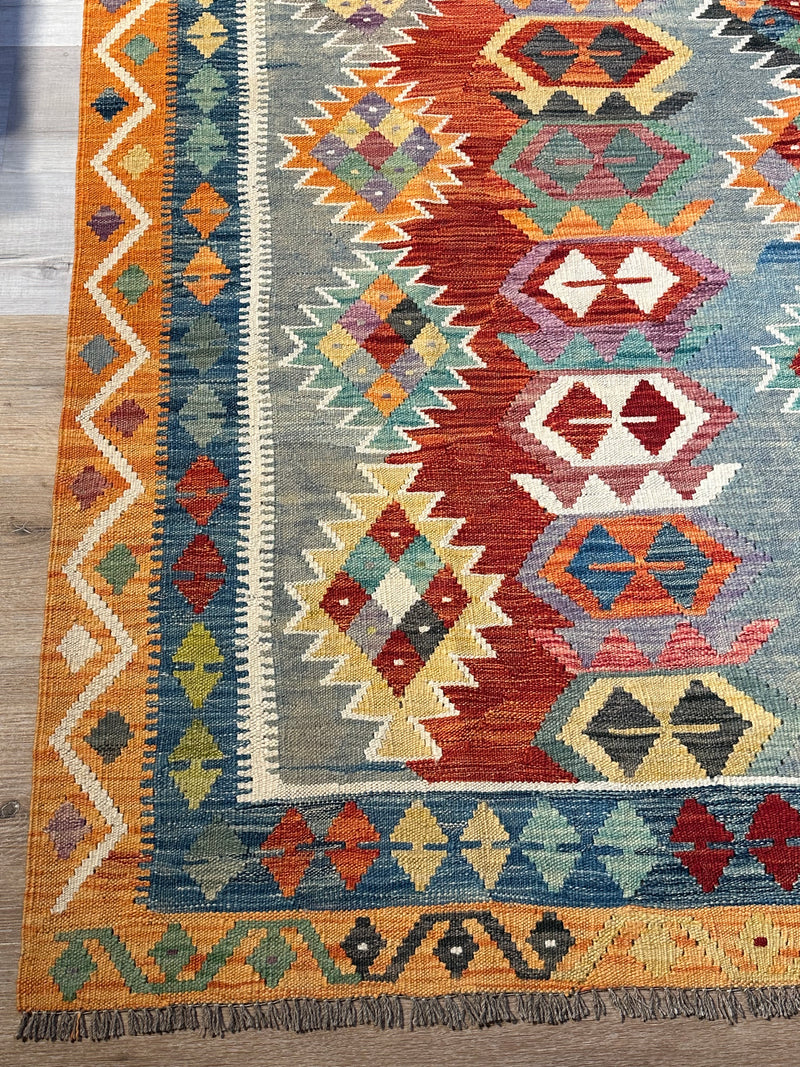 Kilim Chobi Handmade Multi Wool Rug (STK550-2056) 285X201CM