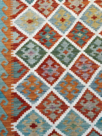 Kilim Chobi Handmade Multi Wool Rug (STK550-2112) 366X279CM