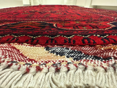 Kamyab Afghan Fine Handmade Tribal Wool Runner Rug (550-2087) 300X79cm