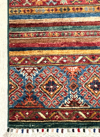 Kazak Khorjin Handmade Vegi Dye Rug (SKT550-1972) 97X60CM