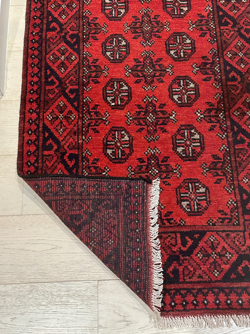 Bokhara Afghan Akhche Tribal Rug (STK550-1985) 485x84cm