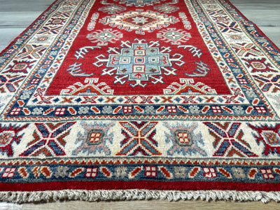 Kazak Tribal Handmade Veggie Dye Rug (550-2066) 156X98CM