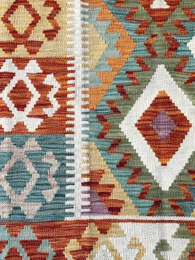 Kilim Chobi Handmade Multi Wool Rug (STK550-2110) 193X152CM