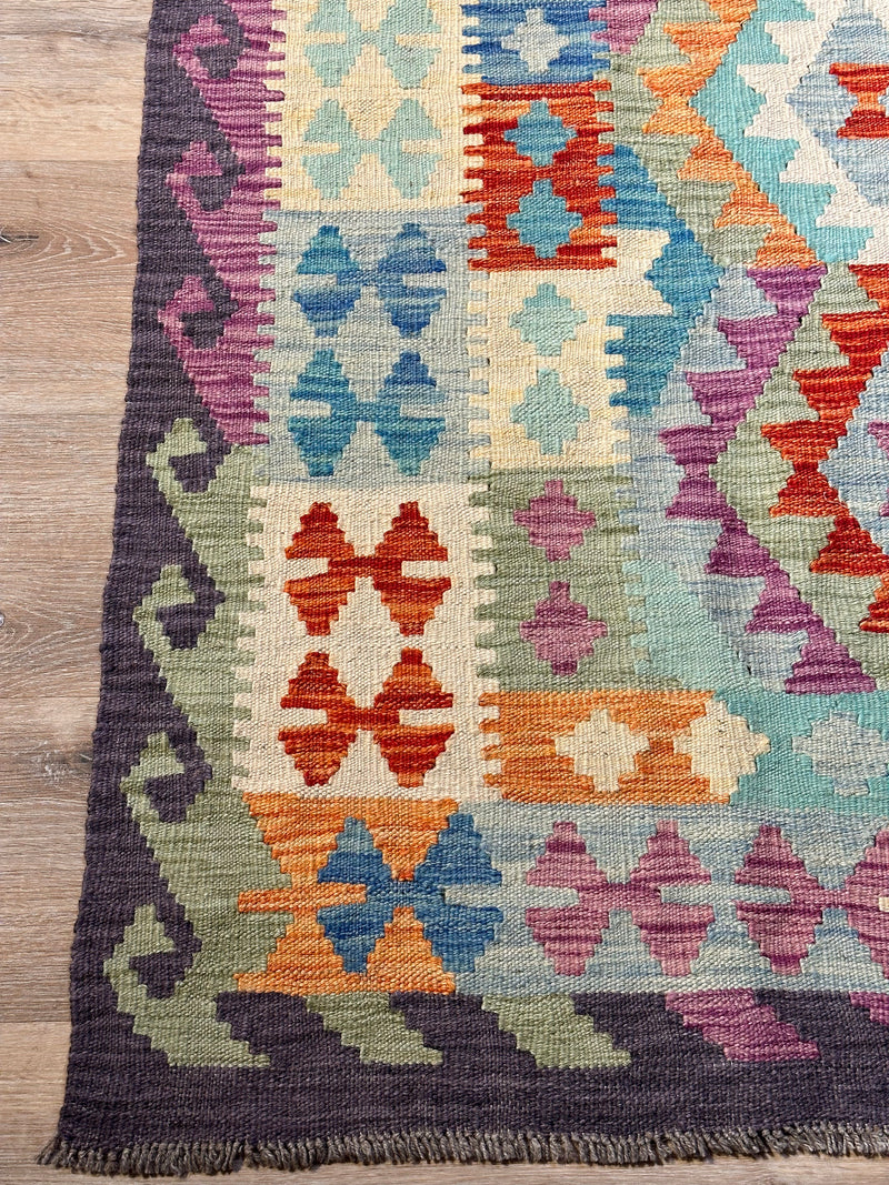 Kilim Chobi Handmade Multi Wool Rug (STK550-2054) 298X189CM