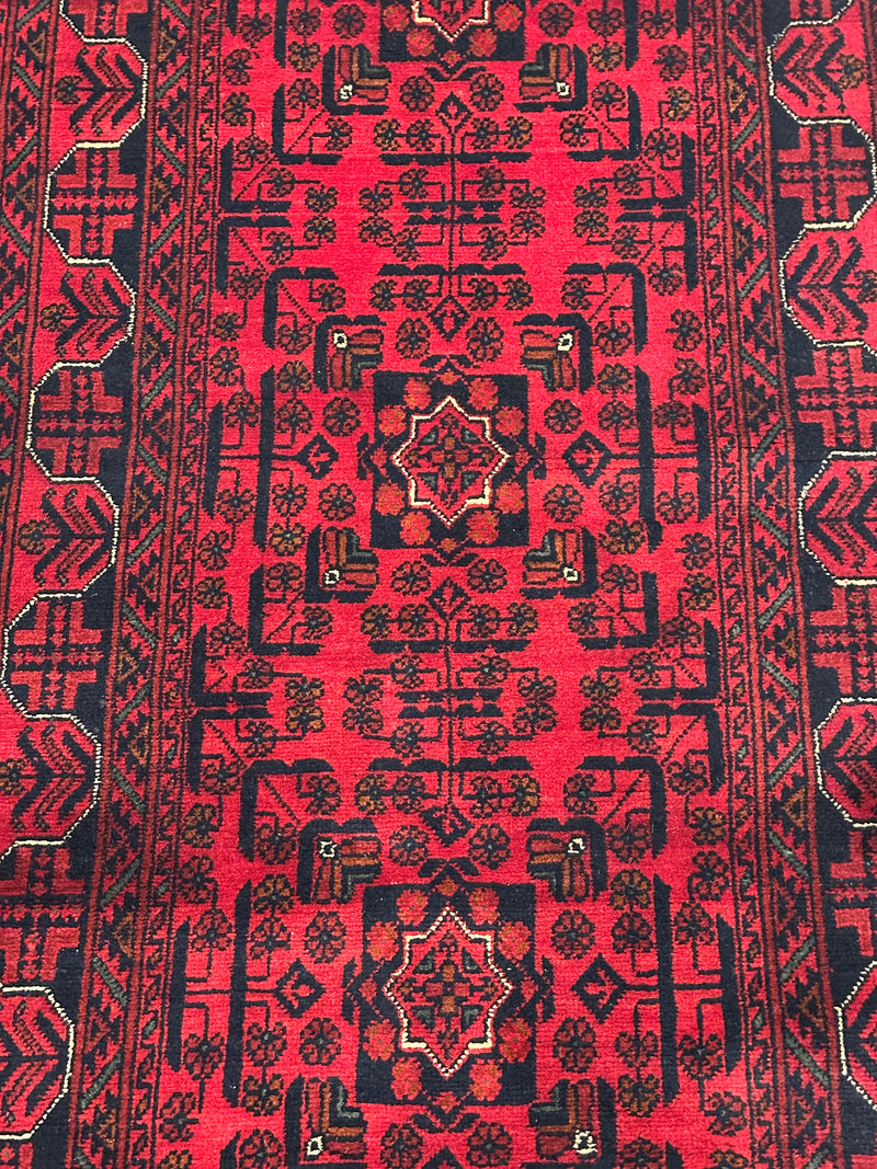 Kamyab Afghan Fine Handmade Tribal Wool Runner Rug (550-2088) 504X80cm