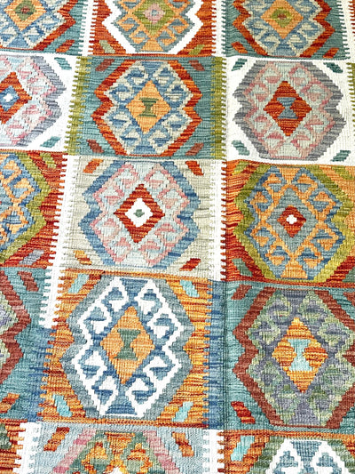 Kilim Chobi Handmade Multi Wool Rug (STK550-2102) 281X200CM