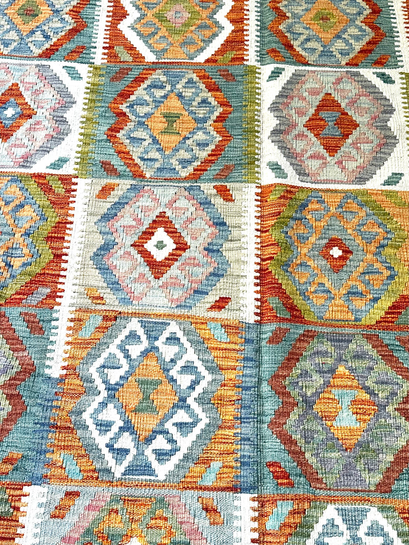 Kilim Chobi Handmade Multi Wool Rug (STK550-2102) 281X200CM