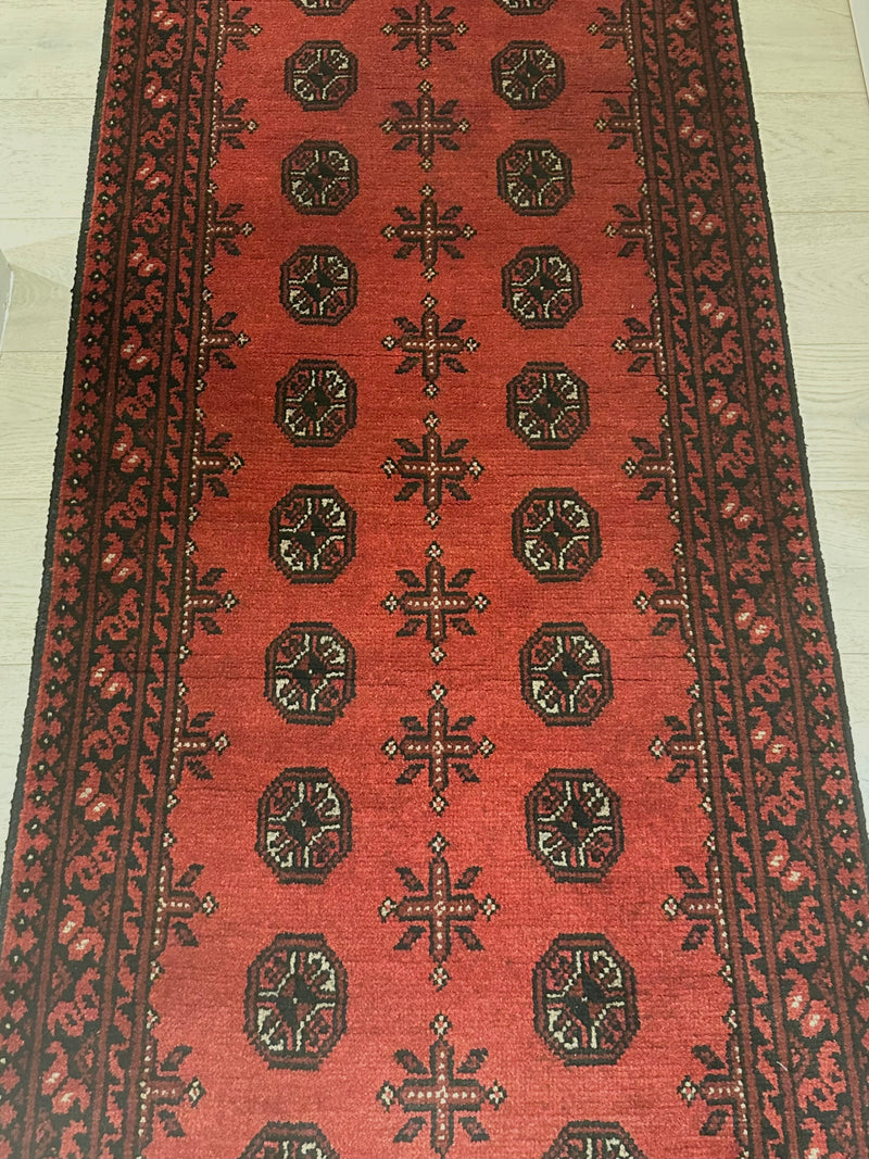 Bokhara Afghan Akhche Tribal Rug (STK550-1983) 200x84cm