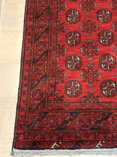 Bokhara Afghan Akhche Tribal Wool Runner Rug (STK550-2042) 287X70cm