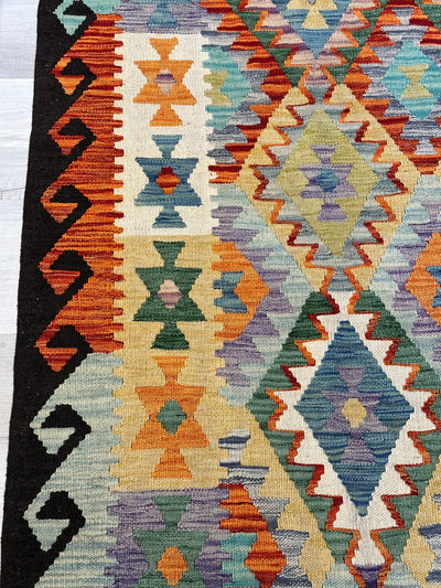 Kilim Chobi Handmade Multi Wool Rug (STK550-2052) 287X196CM