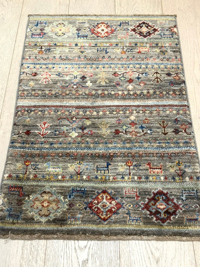 Kazak Khorjin Handmade Vegi Dye Rug (SKT550-1991) 98X58CM, Rugs Online Rugs Sydney Australia, www.rugsonlinerugs.com.au