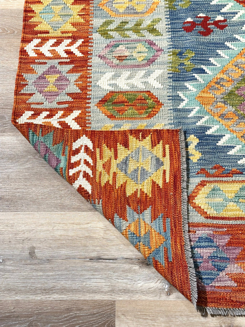 Kilim Chobi Handmade Multi Wool Rug (STK550-2098) 285X202CM