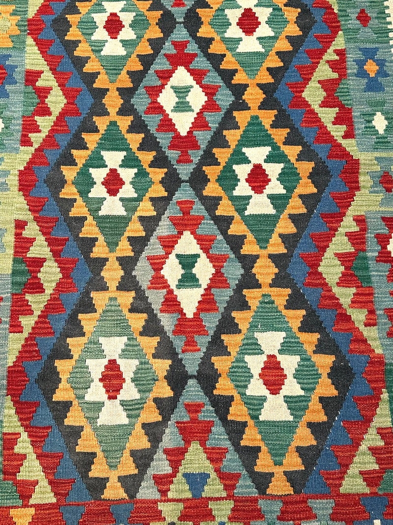 Kilim Chobi Handmade Multi Wool Rug (STK550-2072) 160X106CM