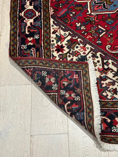 Heriz Fine Tribal Bold Geometric Wool Rug (STK310-4) 194X150CM