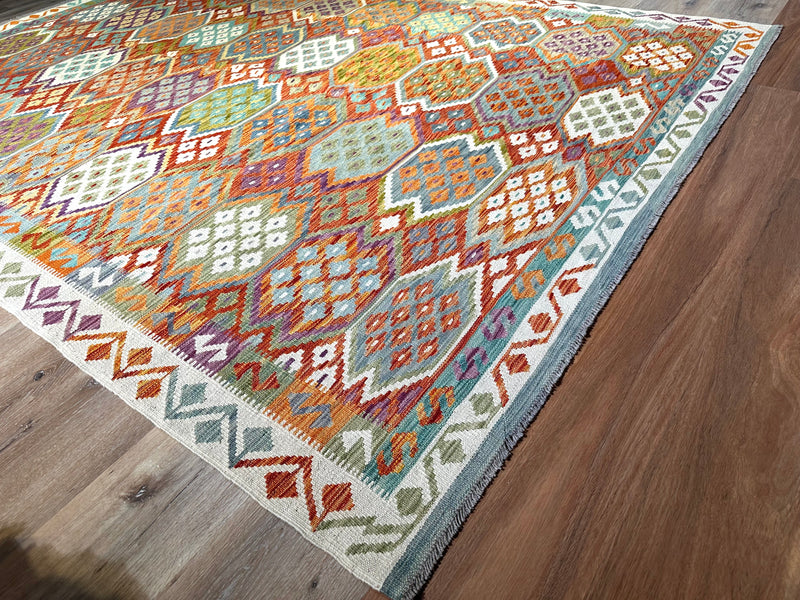 Kilim Chobi Handmade Multi Wool Rug (STK550-2099) 305X214CM