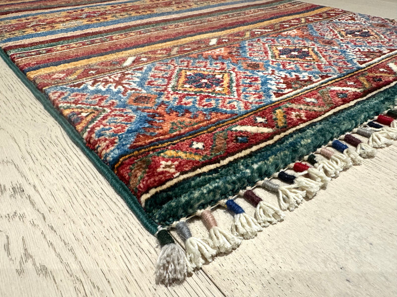 Kazak Khorjin Handmade Vegi Dye Rug, Rugs Online Rugs Sydney Australia, www.rugsonlinerugs.com.au