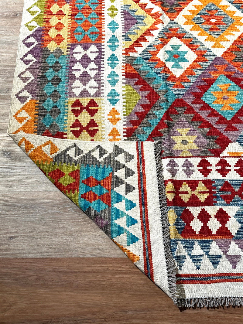 Kilim Chobi Handmade Multi Wool Rug (STK550-2115) 339X255CM