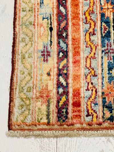 Chobi Handmade Vegi Dye Wool Rug (550-1845) 58x42cm