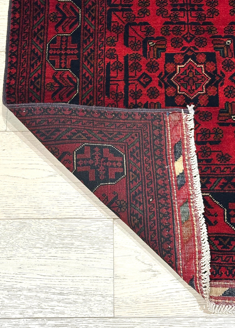 Kamyab Afghan Fine Handmade Tribal Wool Runner Rug (550-2088) 504X80cm