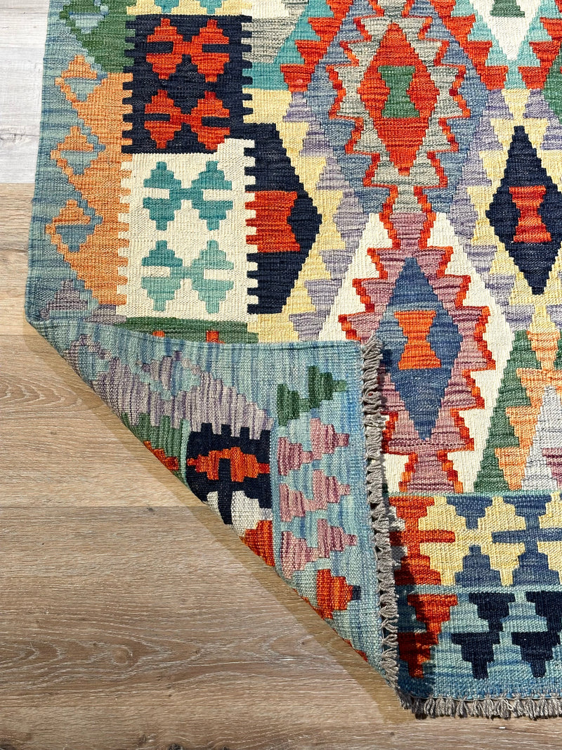 Kilim Chobi Handmade Multi Wool Rug (STK550-2051) 291X200CM